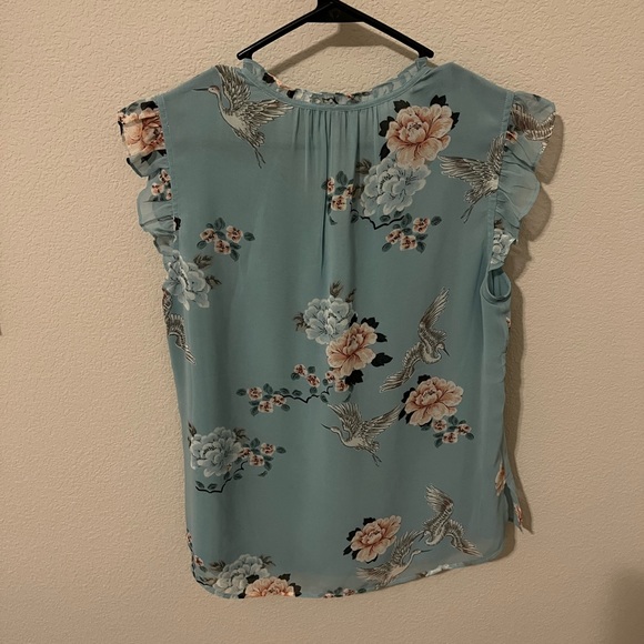 Liona Flutter Detail Blouse - Picture 2 of 4